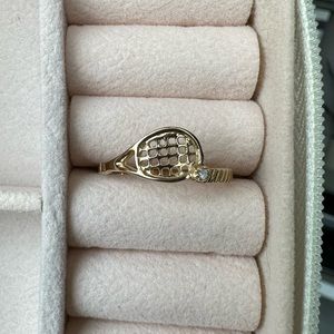10k Gold Tennis Ring